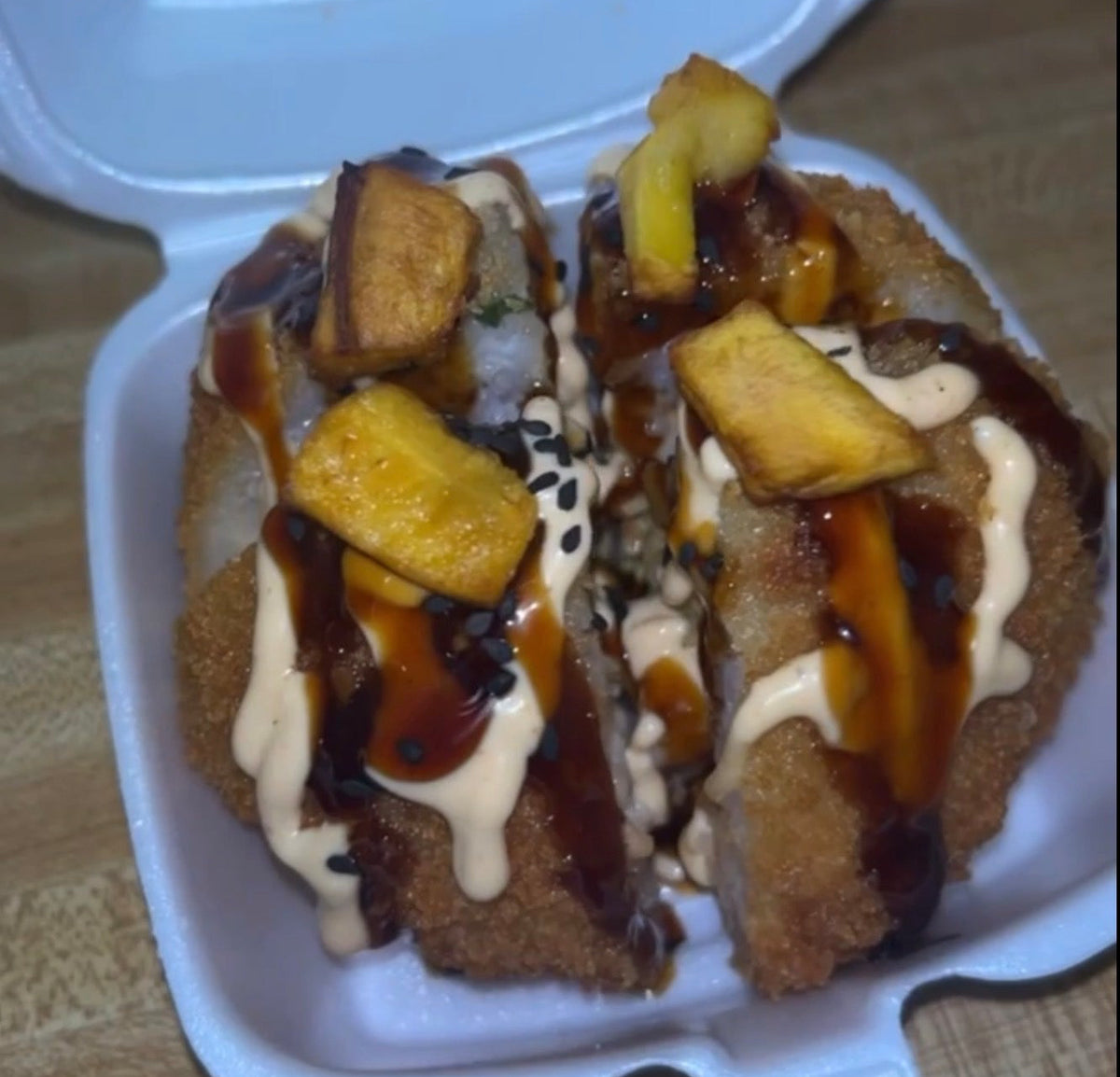 Deep Fried Sushi Bomb